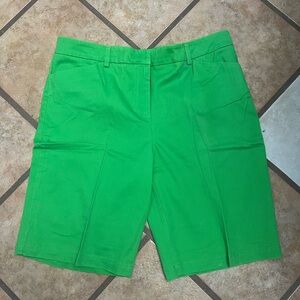 Jones New York Bright Green Women's Bermudas